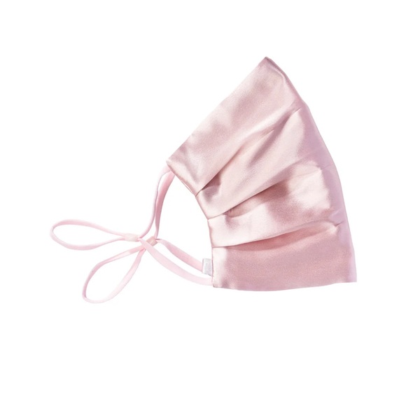 New Slip pink silk face mask - Picture 9 of 9